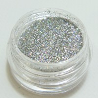 Thin Glitter Silver